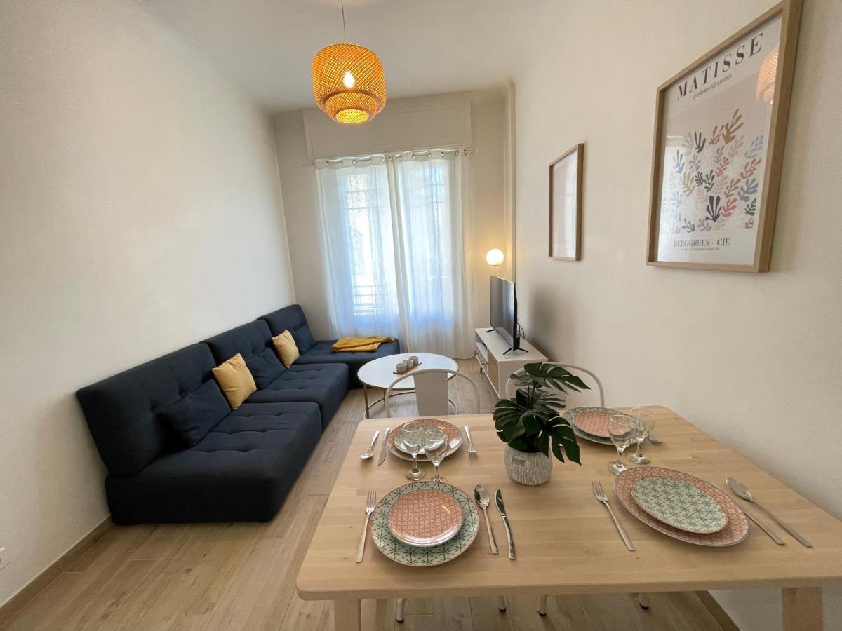 Nice Renting - Penchienatti - Spacious Apartment - 2 Bedrooms - King Bed - View Heart Of Nice Exteriör bild