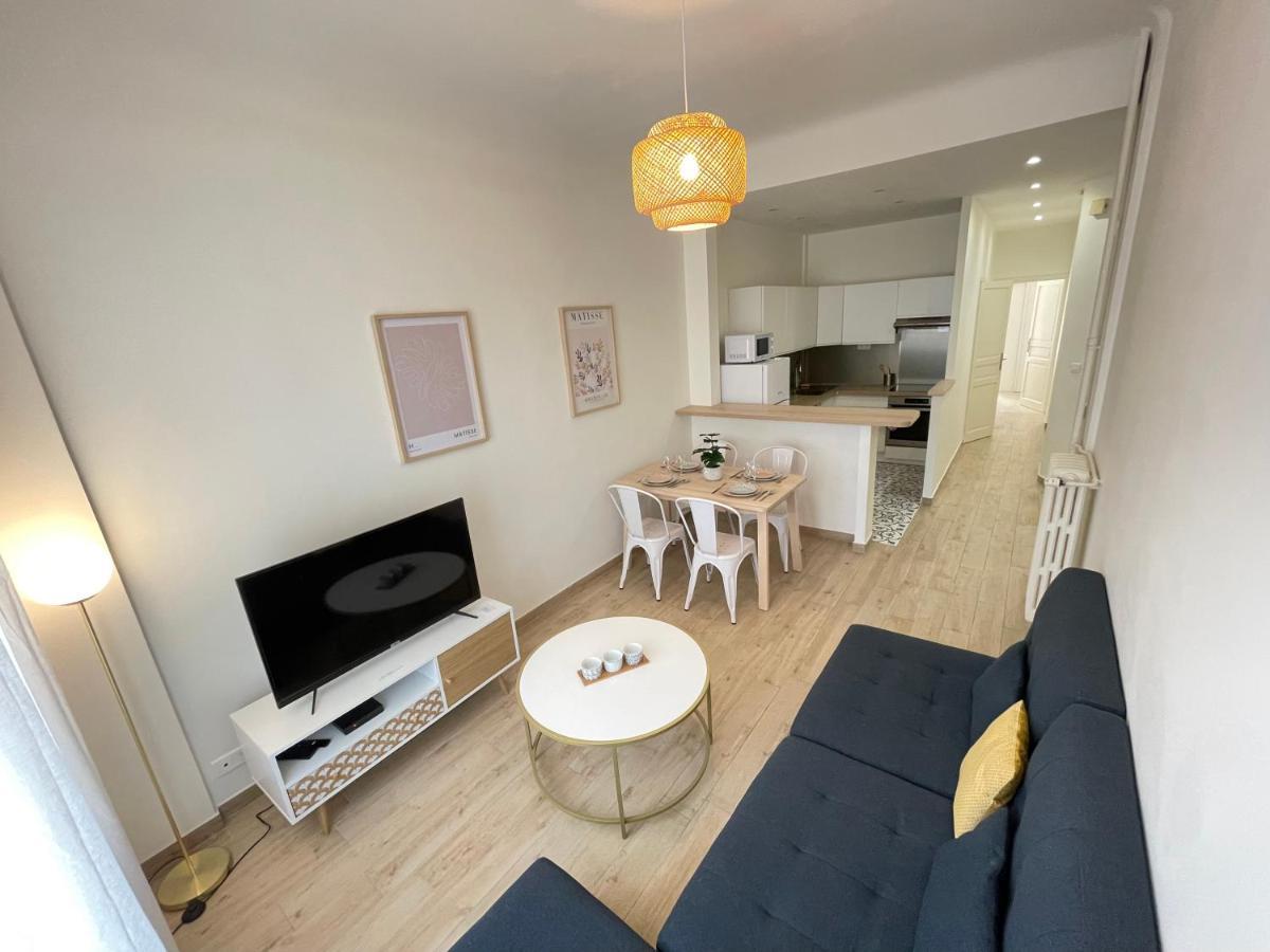 Nice Renting - Penchienatti - Spacious Apartment - 2 Bedrooms - King Bed - View Heart Of Nice Exteriör bild