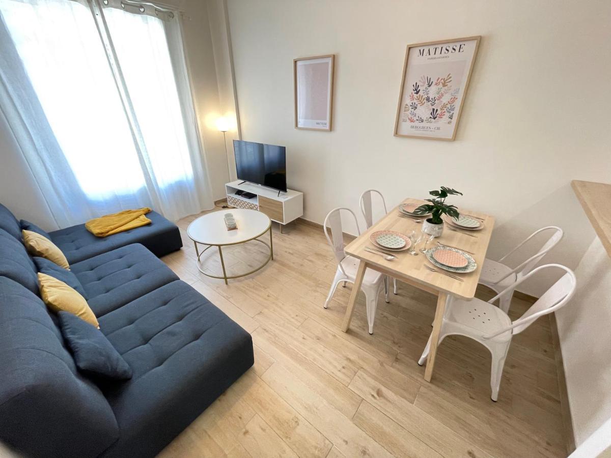 Nice Renting - Penchienatti - Spacious Apartment - 2 Bedrooms - King Bed - View Heart Of Nice Exteriör bild
